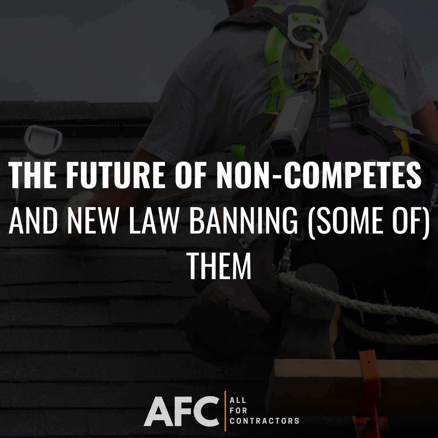 The Future of Non-Competes and New Law Banning (Some of) Them (1 Credit Hour)