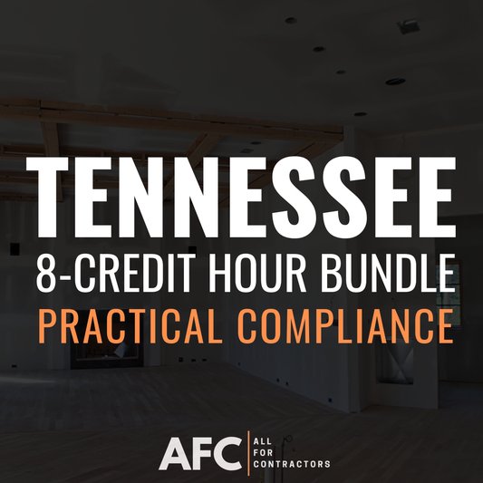 Tennessee 8-Credit Hour Bundle | Practical Compliance