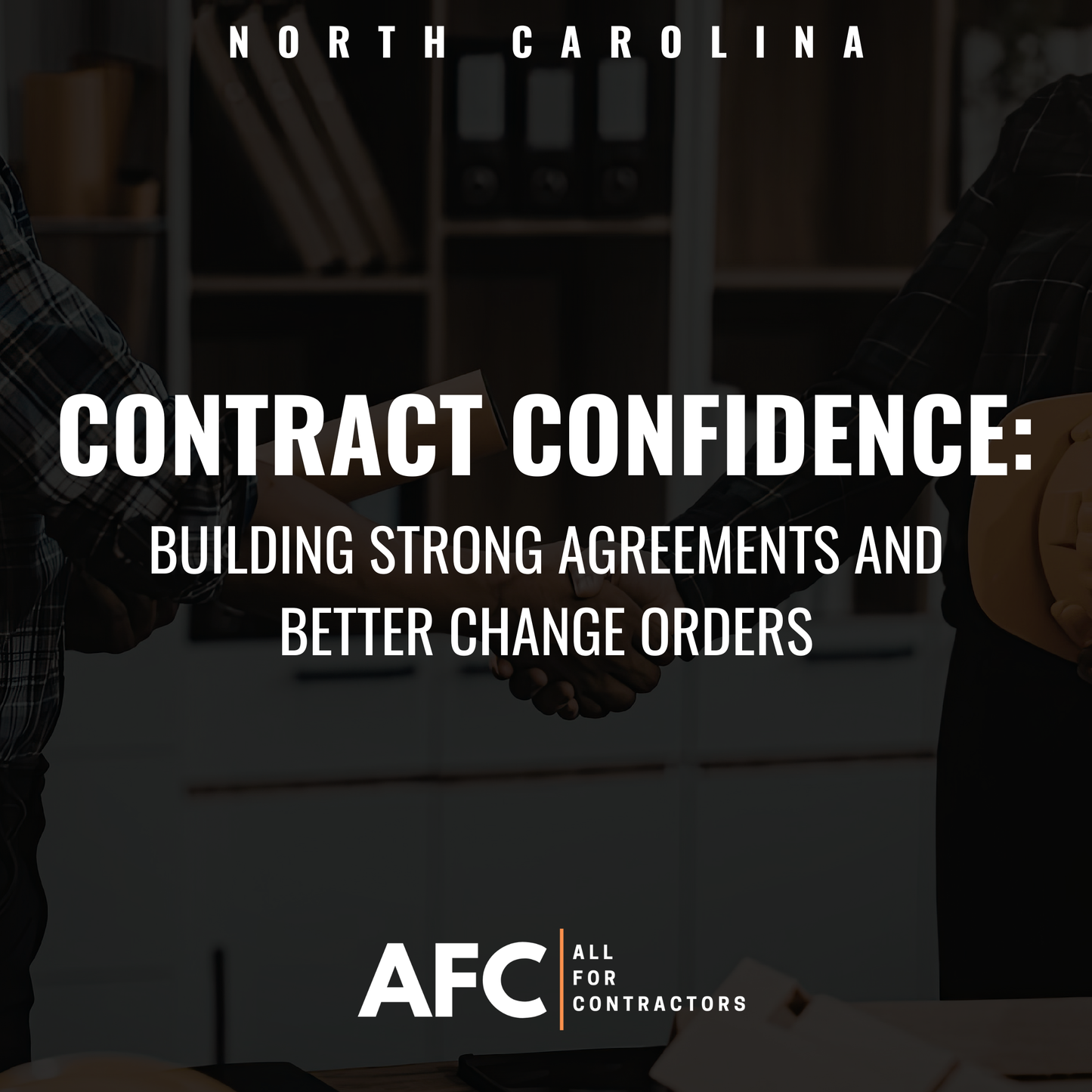 Contract Confidence: Building Strong Agreements and Better Change Orders (2 Credit Hours)
