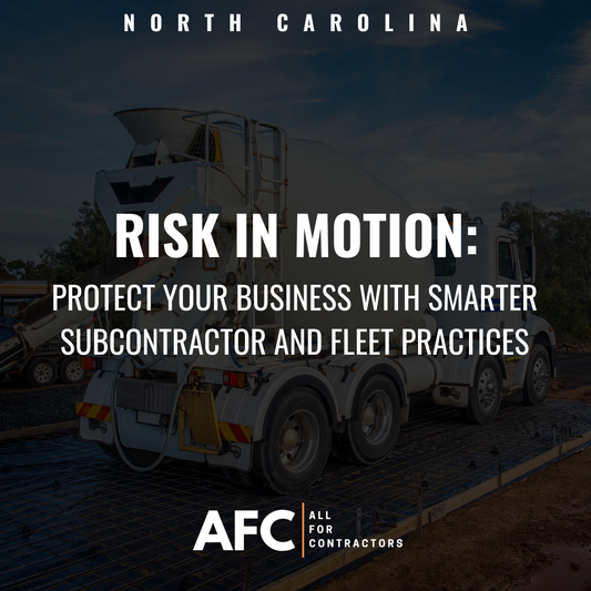 Risk in Motion: Protect Your Business with Smarter Subcontractor and Fleet Practices (2 Credit Hours)