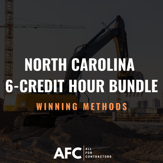 North Carolina 6-Credit Hour Bundle | Winning Methods