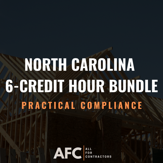 North Carolina 6-Credit Hour Bundle | Practical Compliance