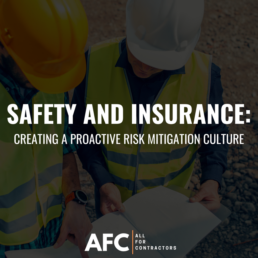 Safety and Insurance: Creating a Proactive Risk Mitigation Culture (1 ...